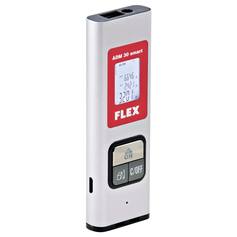 Měřič vzdálenosti, dálkoměr laserový ADM 30 smart FLEX - 30m, USB