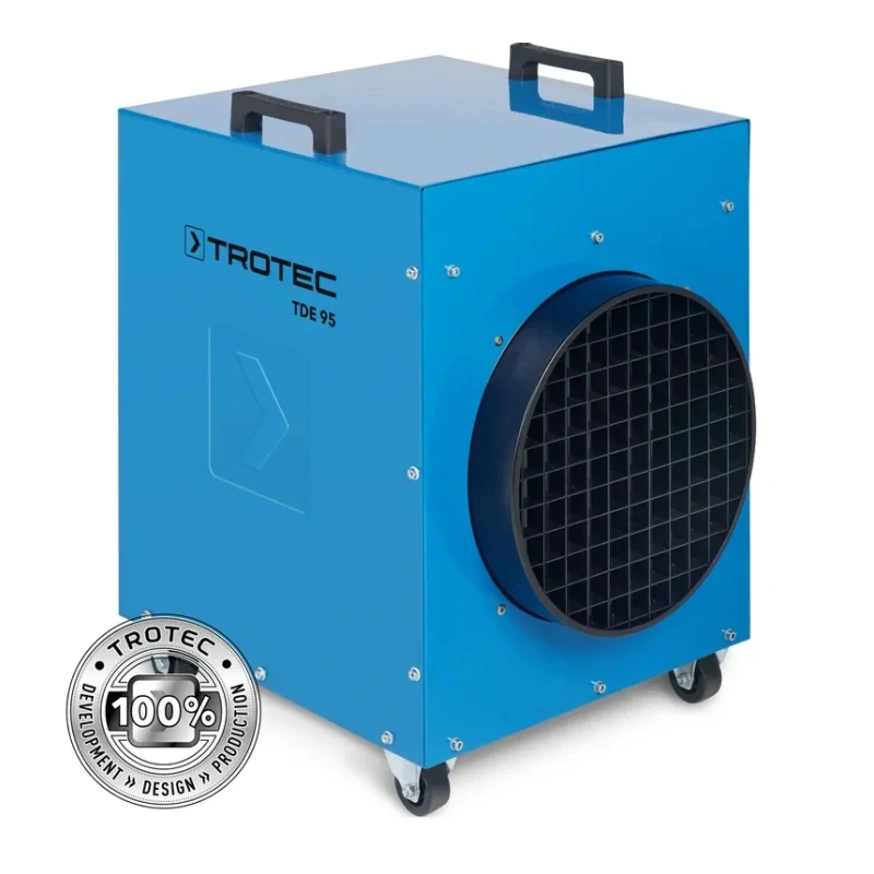 Profesionální elektrické topidlo TDE 95V2 Trotec - 18 kW, vč. kabelu, s možností připojení hadice