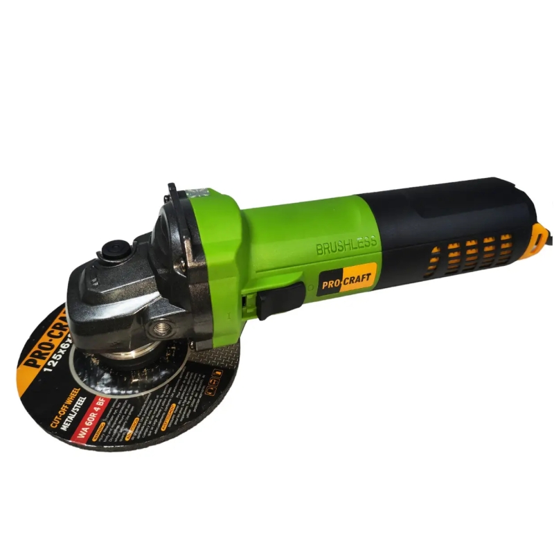 Bezuhlíková bruska s regulací otáček PW2200 Procraft - Ø125mm, 1100W