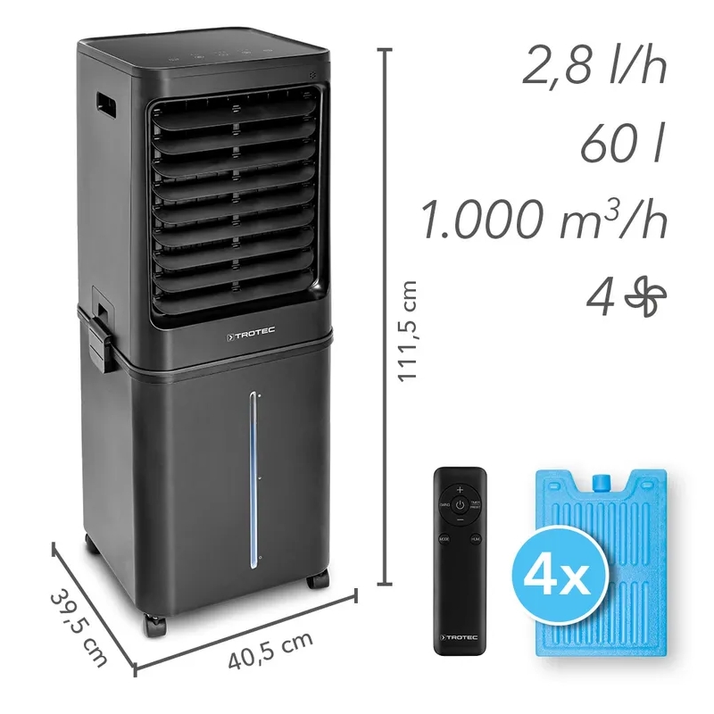 Ochlazovač a zvlhčovač vzduchu Aircooler PAE80 Trotec