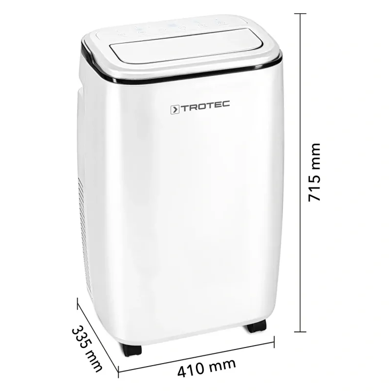 Mobilní klimatizace PAC 3501 S Trotec - 3,5 kW (12000 Btu/h), Wi-Fi - zdarma těsnění do oken Airlock 100 Trotec