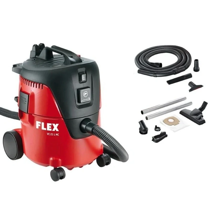 Bezpečnostní vysavač s manuálním čištěním filtru VC 21 L MC FLEX - 20l, třída L, mokrosuchý