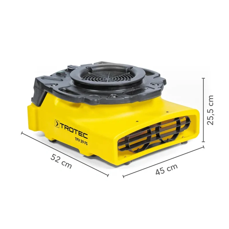 Profesionální radiální ventilátor TFV29FS Trotec - 1150 m³/h