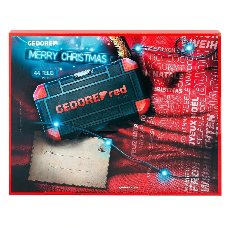 Adventní kalendář 2023 3304901 GEDORE Red - 44 dílů, Limited Edition