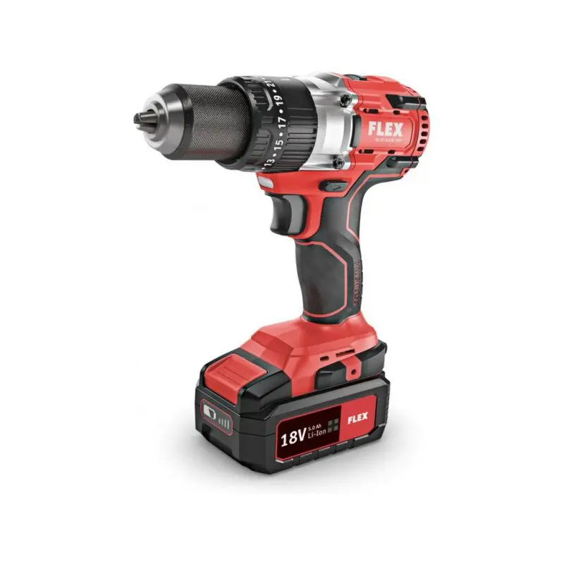 Akumulátorová příklepová vrtačka PD 2G 18.0-EC FS55 FLEX - 18V/ 2x5.0Ah