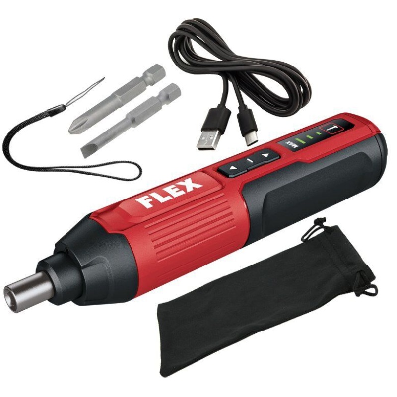 Kapesní akumulátorový šroubovák SD 5-300 4.0 Flex - 4V, 5 Nm, USB