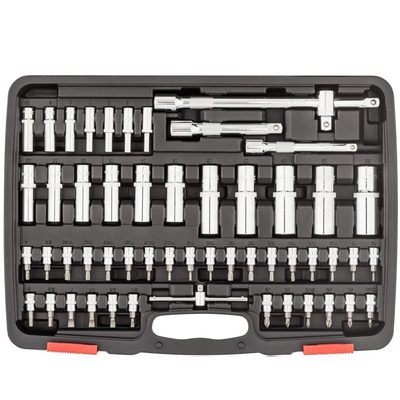 Gola sada V2461 Vigor - 172 dílů (1/4" + 3/8" + 1/2")