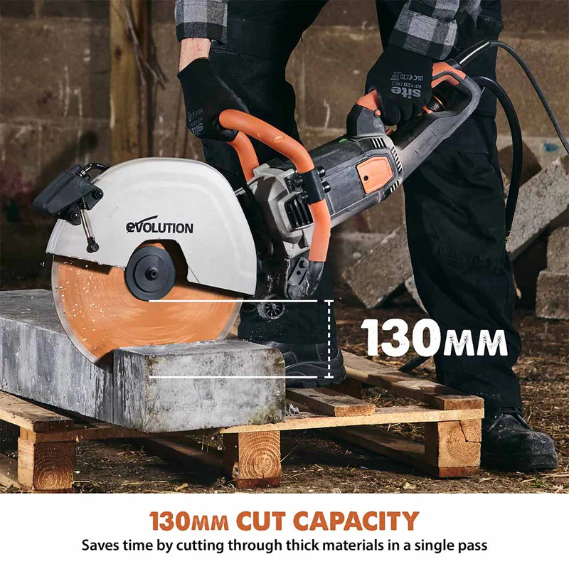Elektrická pila na beton (rozbrušovačka) R350DCT Evolution - Ø 350mm, 2700 W, vč. kotouče na beton