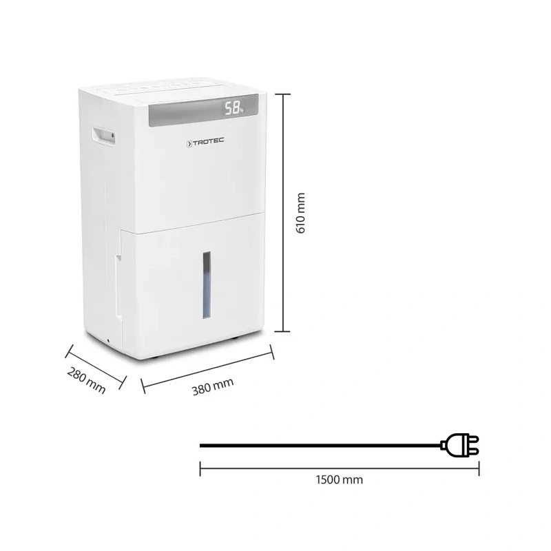 Odvlhčovač vzduchu TTK-I 110 E Trotec - 35l/24h, Wi-Fi