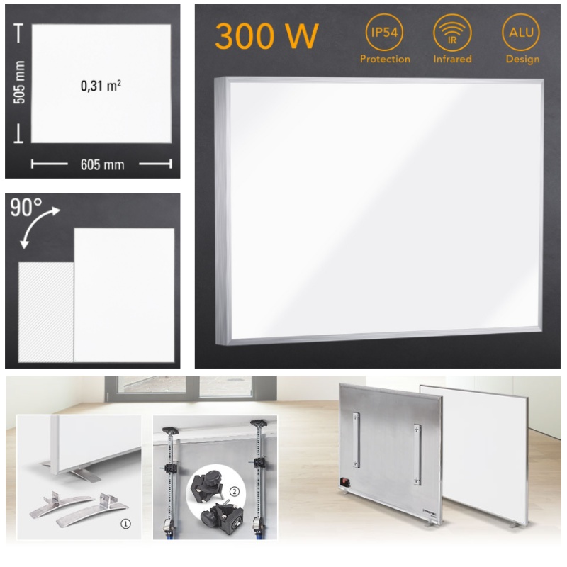 Infrapanel TIH 300 S Trotec - 300 W