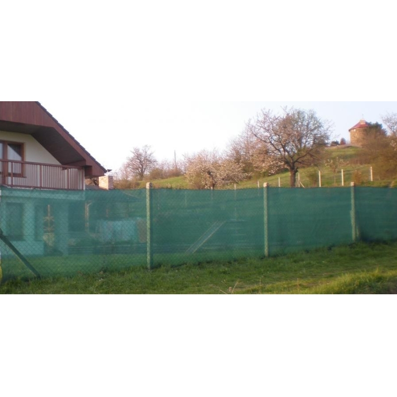 Stínící tkanina na plot 1,8x50m TOMPET Lighttex (80%) - 13488