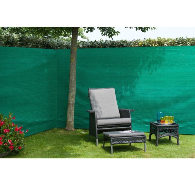 Stínící tkanina na plot 1,8x10m TOMPET Goldtex (95%) - 13501