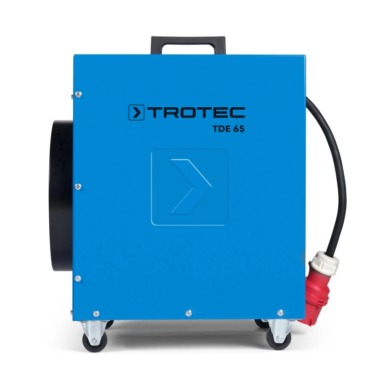 Profesionální elektrické topidlo TDE 65 V2 Trotec - 12 kW, vč. kabelu, s možností připojení hadice
