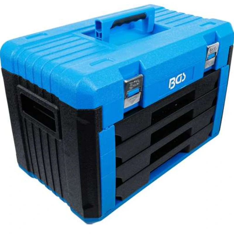 Gola sada 74000 BGS - 300 dílů (1/4" + 3/8" + 1/2") - metrické i palcové hlavice