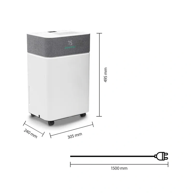 Odvlhčovač vzduchu TTK 63 E WiFi Trotec - 20l/24h