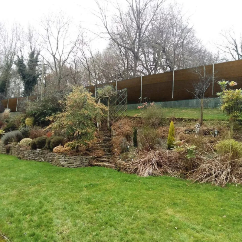 Stínící tkanina na plot 1,8x10m TOMPET Browntex (90%) - 20316