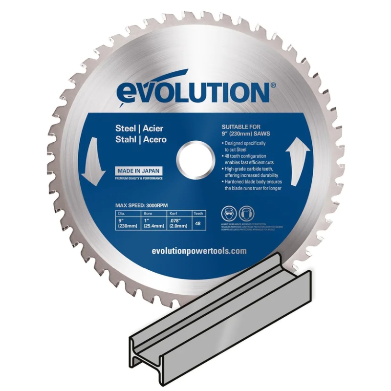 Pilový kotouč na ocel Evolution - 230x25,4x2 mm (48z)