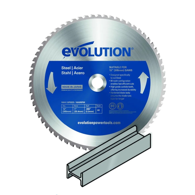 Pilový kotouč na ocel Evolution - 305x25,4x2,2 mm (60z)