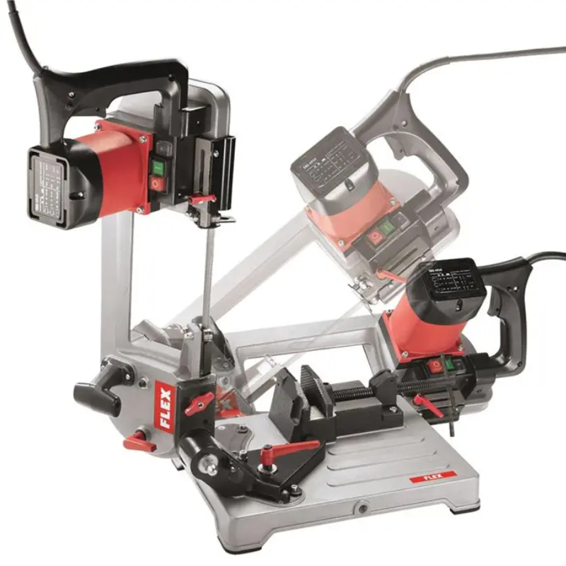 Pásová pila na kov s výkyvným pilovým ramenem SBG 4910 Flex - 850W,