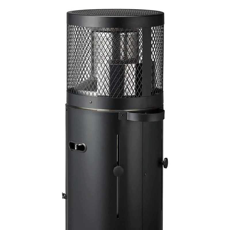 Plynové terasové topidlo POLO 2.0 Enders černé vč. ochranného krytu - 115 cm, 6 kW
