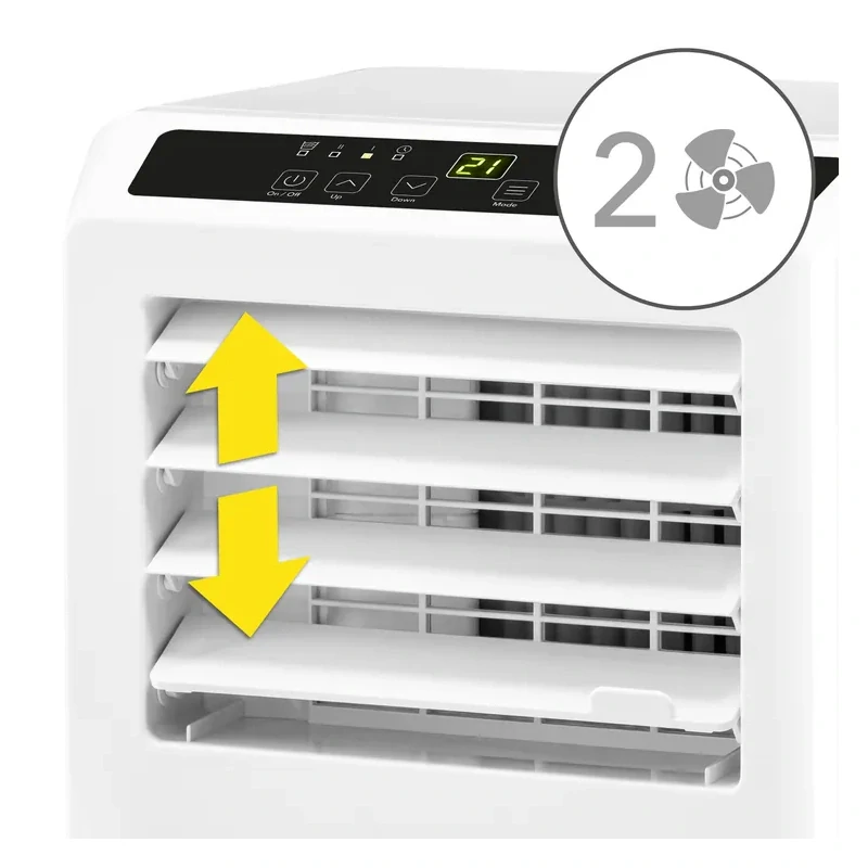Mobilní klimatizace PAC 2610 S Trotec - 2,6 kW (9000 Btu/h) - zdarma těsnění do oken Airlock 100 Trotec