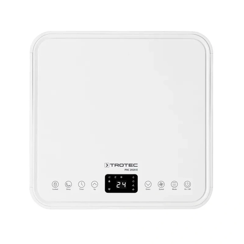 Mobilní klimatizace PAC 2020 E Trotec - 2kW (7000Btu/h), Wi-Fi - zdarma těsnění do oken Airlock 100 Trotec
