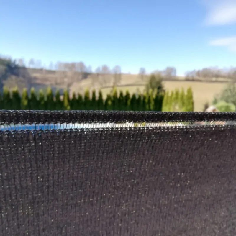 Stínící tkanina na plot 1,0x50m TOMPET Greytex (90%) - 21759