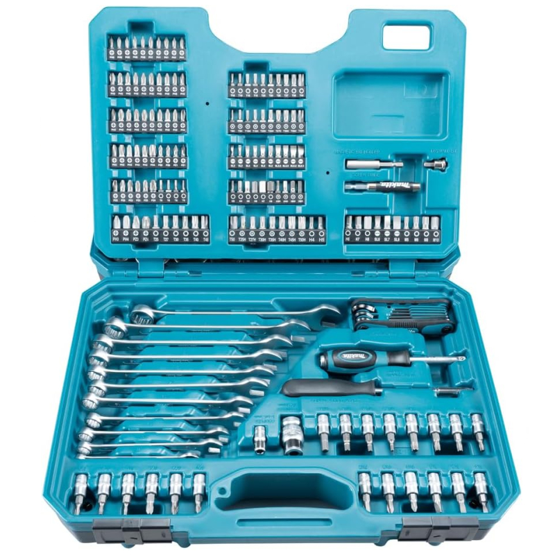 Profesionální sada nářadí E-10883 Makita - 221 ks