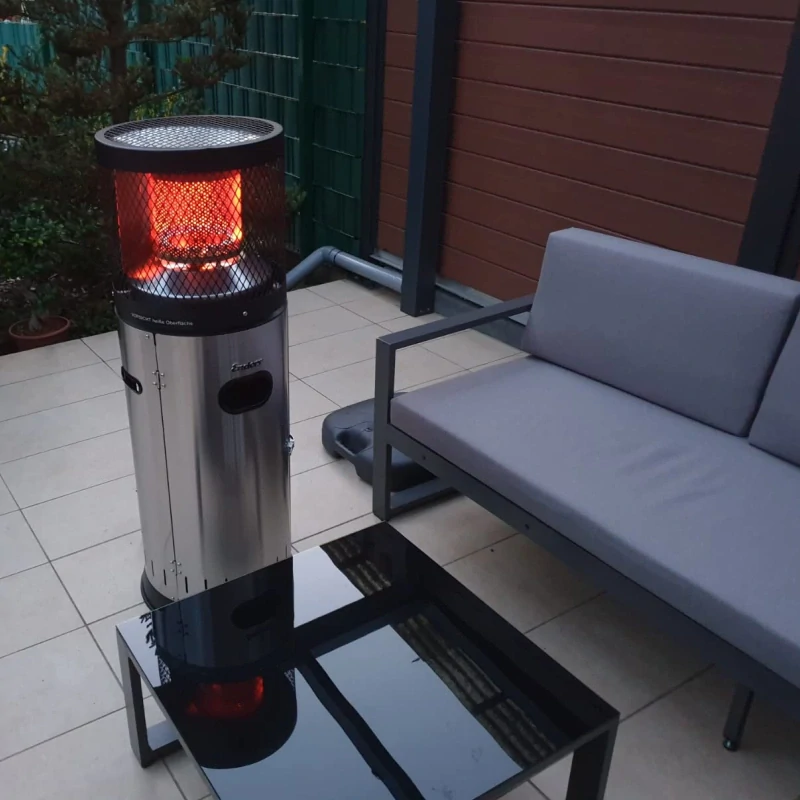 Plynové terasové topidlo POLO 2.0 Enders vč. ochranného krytu - 115 cm, 6 kW