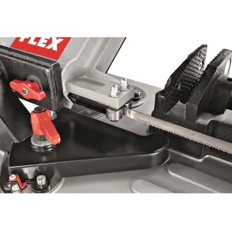 Pásová pila na kov s výkyvným pilovým ramenem SBG 4910 Flex - 850W,