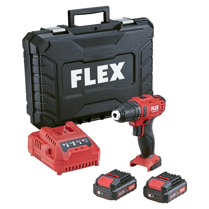 Akumulátorová vrtačka DD 2G 10.8-LD FLEX - 10.8V/ 2x2.5 Ah