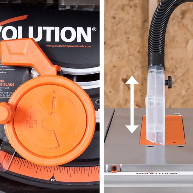 Multifunkční stolní pila RAGE 5-S EVOLUTION - 1,5kW, Ø255mm