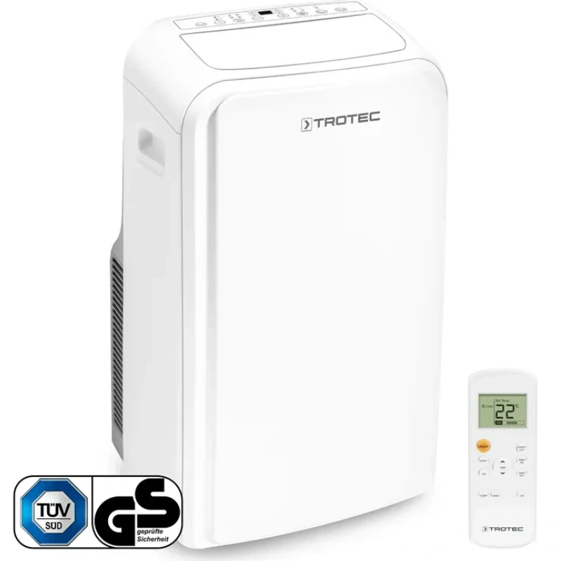 Mobilní klimatizace PAC 3500 SH Trotec - 3,5 kW (12000 Btu/h), s funkcí topení - zdarma těsnění do oken Airlock 100 Trotec