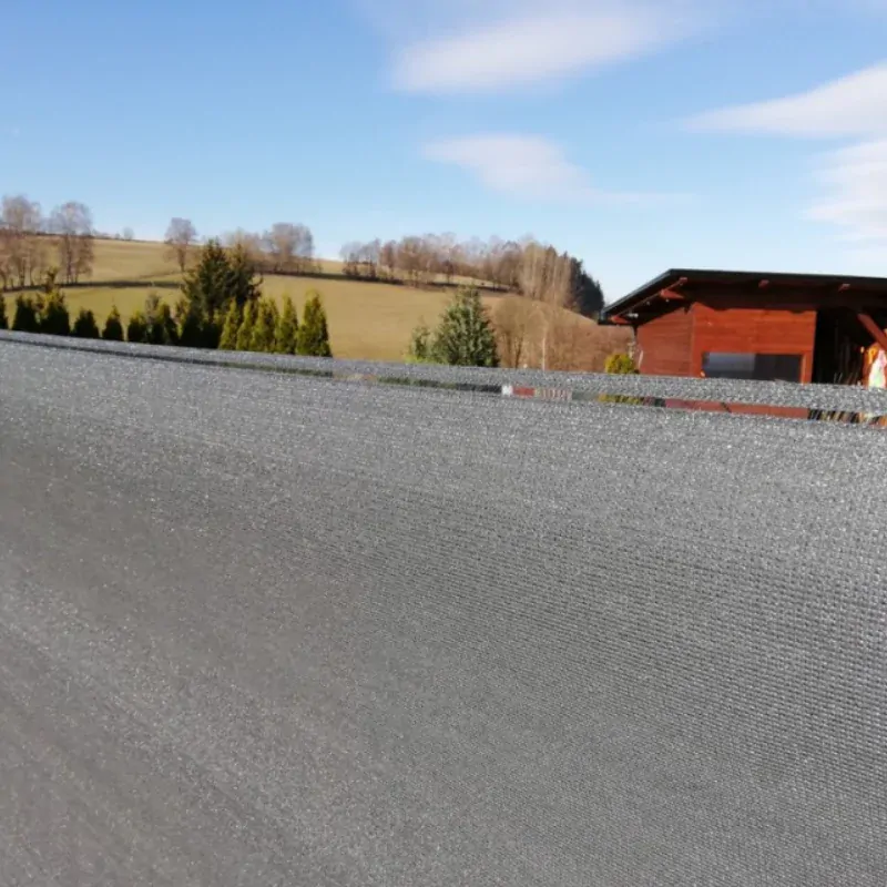 Stínící tkanina na plot 1,8x50m TOMPET Greytex (90%) - 21763