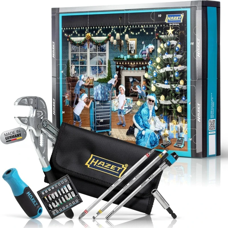 Adventní kalendář SANTA TOOLS 2024 Hazet - 24 dílů