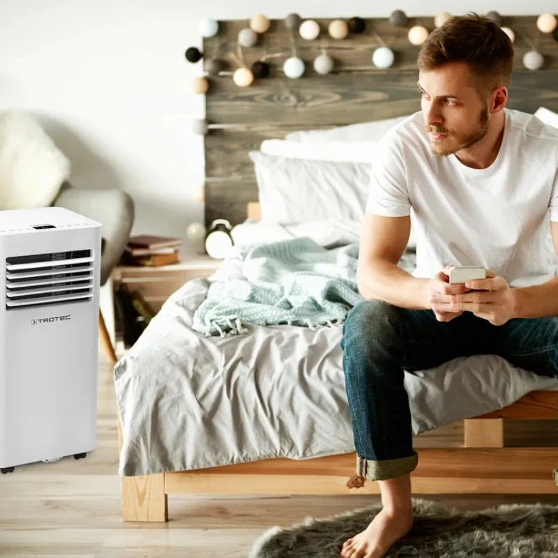 Mobilní klimatizace PAC 2020 E Trotec - 2kW (7000Btu/h), Wi-Fi - zdarma těsnění do oken Airlock 100 Trotec