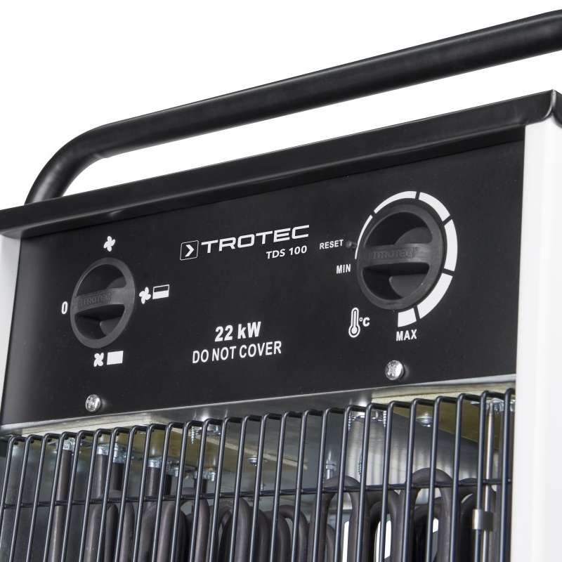 Elektrické topidlo TDS 100 Trotec - 22 kW, s termostatem