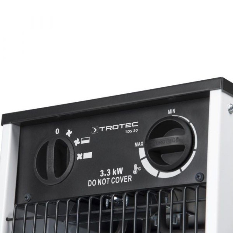 Elektrické topidlo TDS 20 Trotec - 3,3 kW, s termostatem
