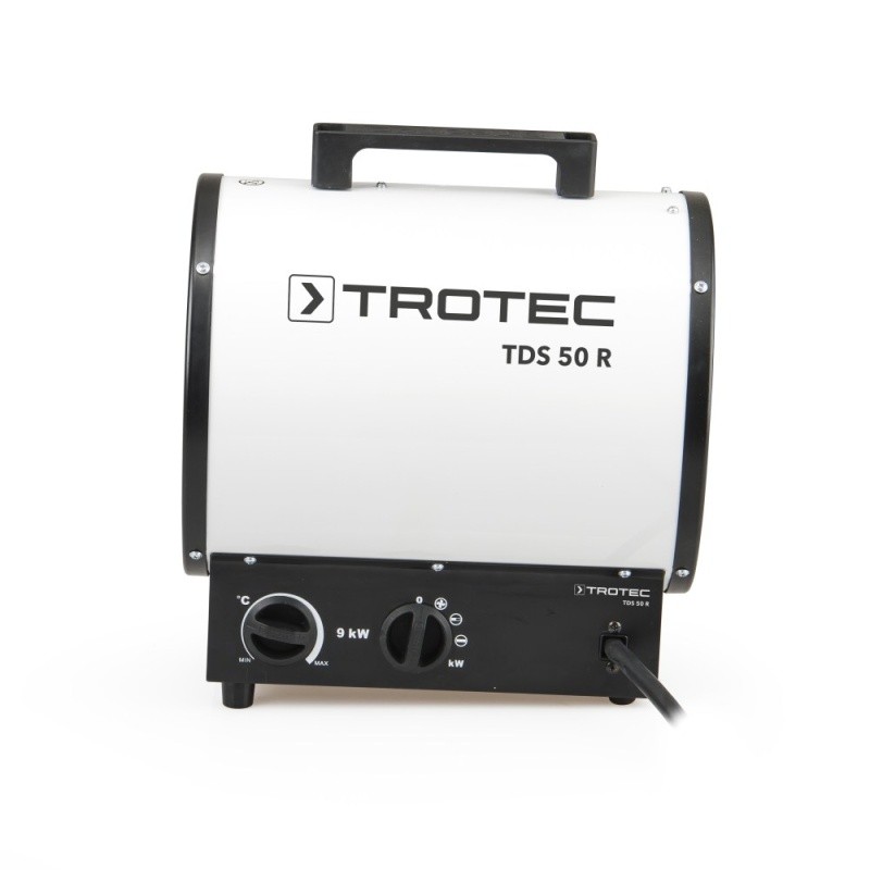Elektrické topidlo TDS 50 R Trotec - 9 kW, s termostatem vč. kabelu