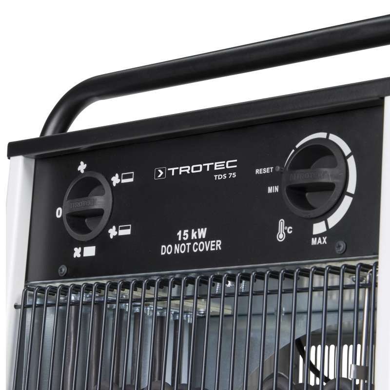 Elektrické topidlo TDS 75 Trotec - 15 kW, s termostatem