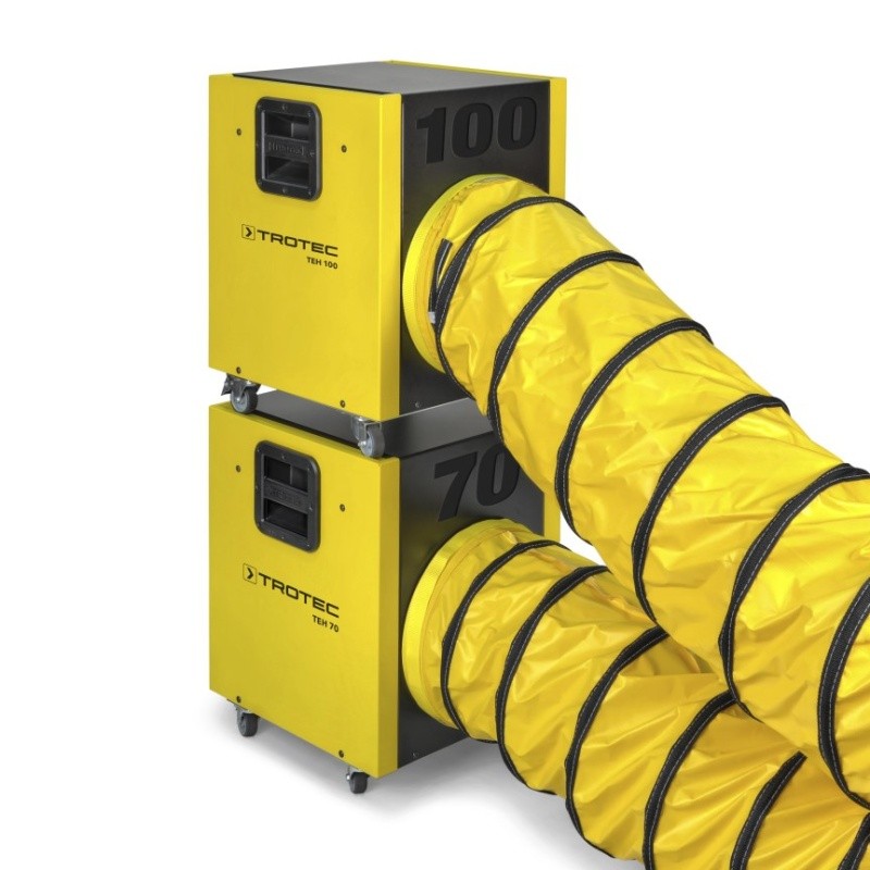 Profesionální elektrické topidlo TEH 100 Trotec - 18 kW, s možností připojení hadice