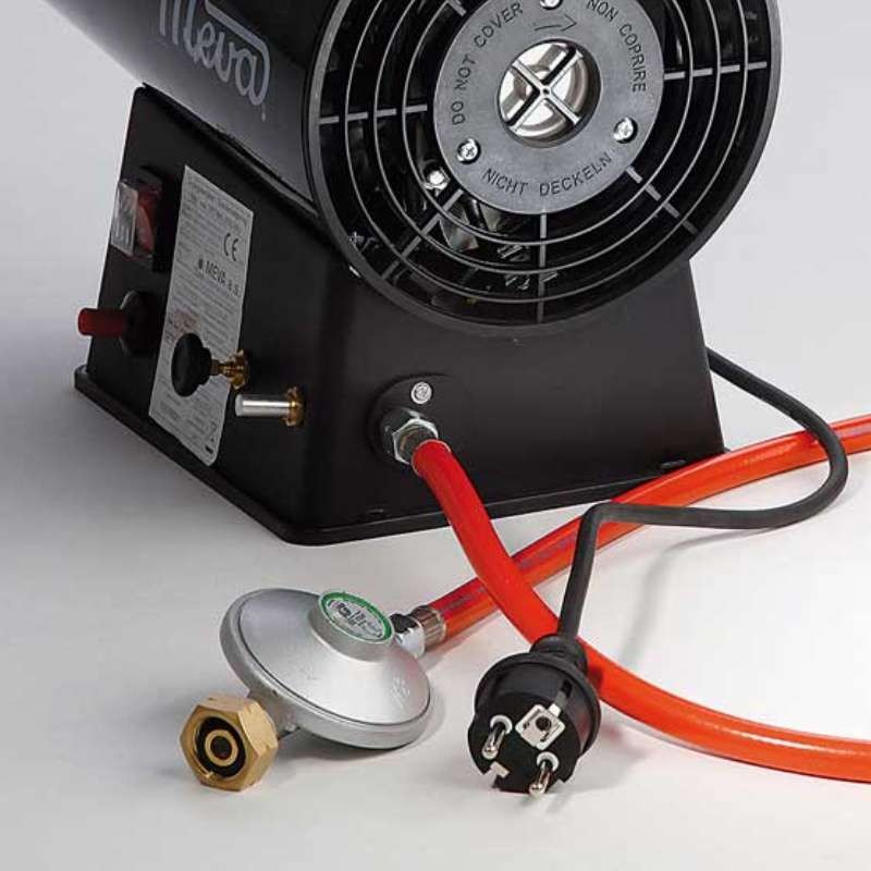 Teplogenerátor TP17002 MEVA® - s regulátorem a hadicí, 9-30 kW