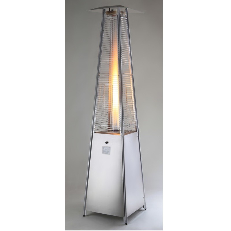 Zahradní plynové topidlo Pyramida MEVA - 13 kW, nerez, TZ02003