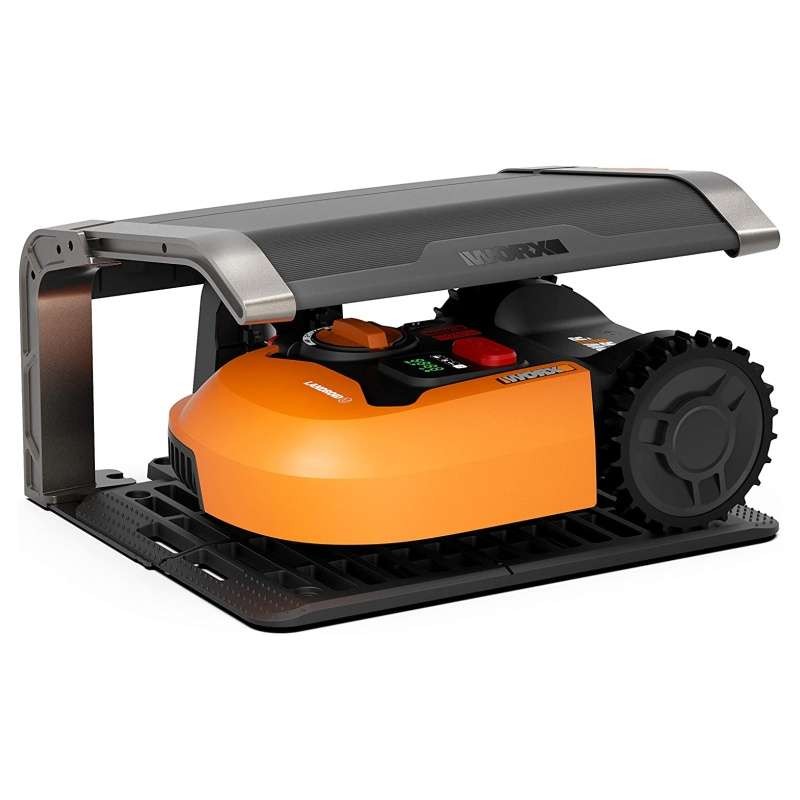 Odklápěcí garáž pro robotickou sekačku WA0810 WORX - vhodné pro sekačky na trávu Landroid (S, M, L)