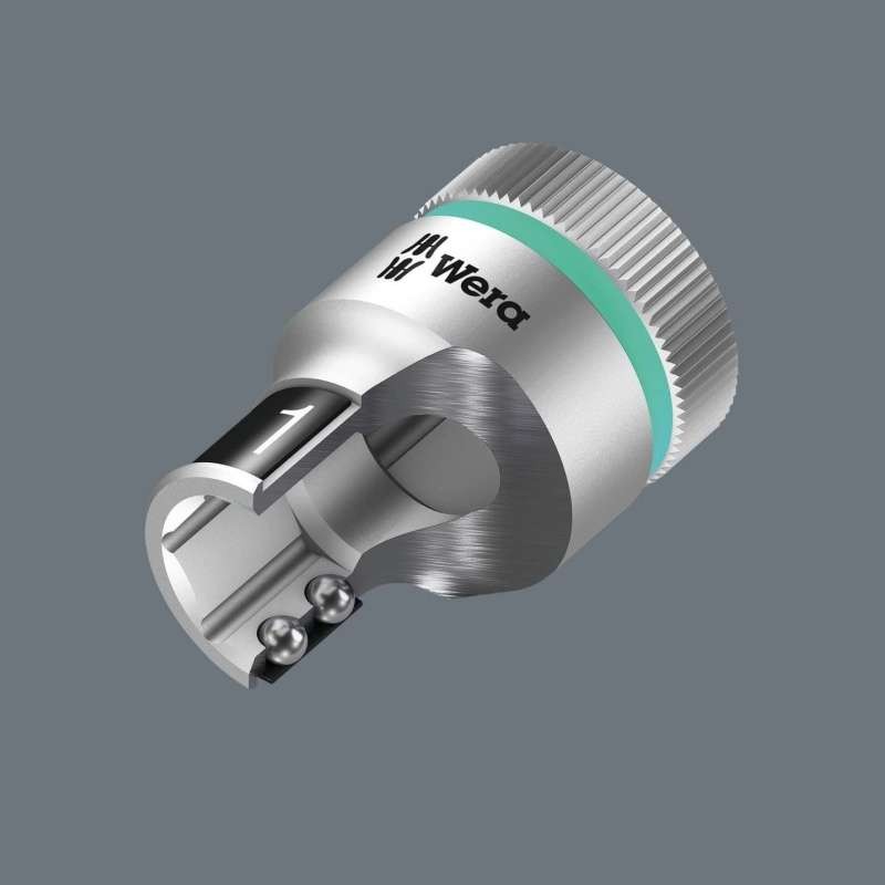 Ráčnová sada Zyklop Speed 1/4" 003755  Wera 8100 SA All-in - s přidržovací funkcí (42 dílů)