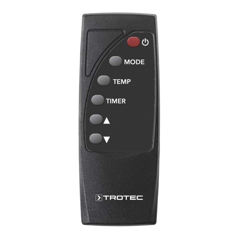 Designový skleněný konvektor TCH 2010 E Trotec - 2000W, bílý