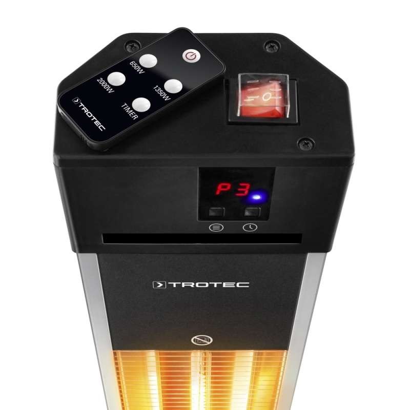 Infrazářič IRS 2000 E Trotec - 2000W, dálkové ovládání