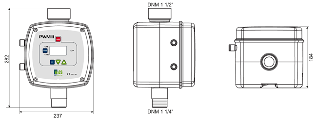 Řídící tlaková jednotka PWM II 230 1-Basic/8.5 - EasyPump