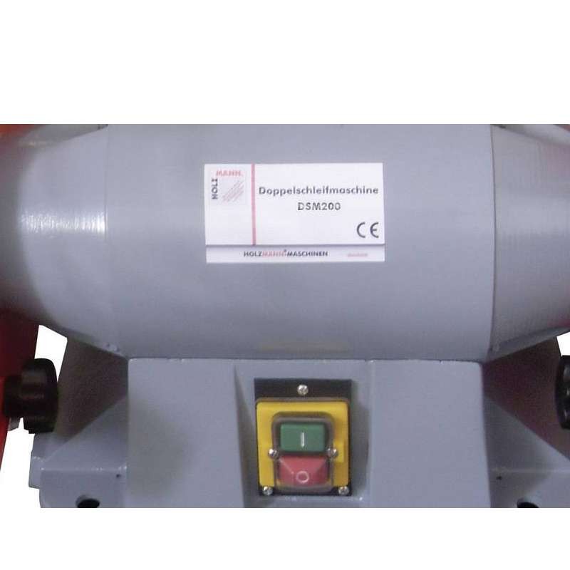 Dvoukotoučová bruska DSM 200 Holzmann - 900W, Ø 200 mm