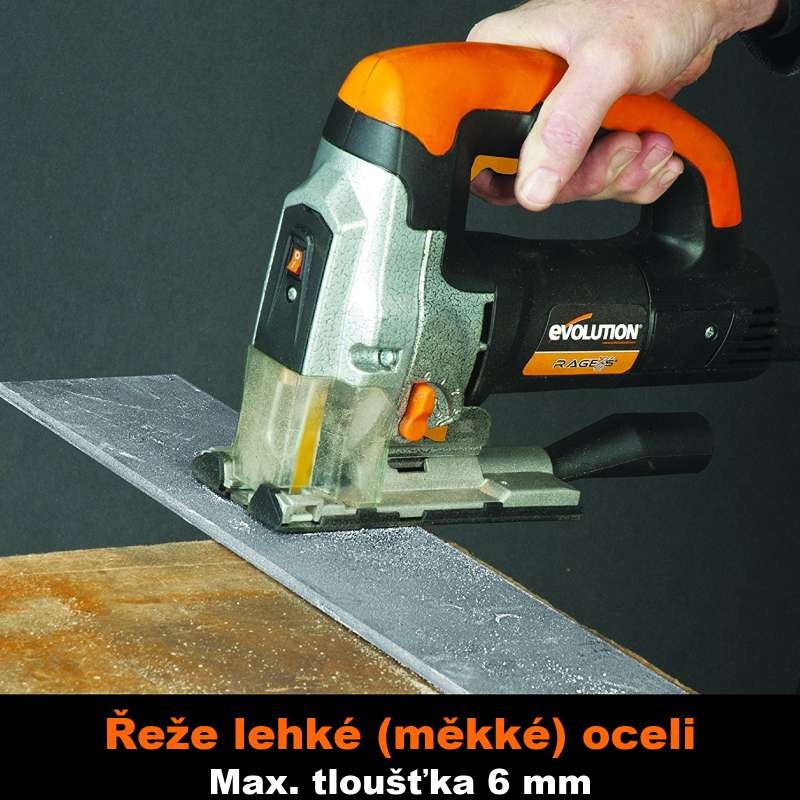 Multifunkční přímočará pila s regulací otáček RAGE7-S EVOLUTION, 710W